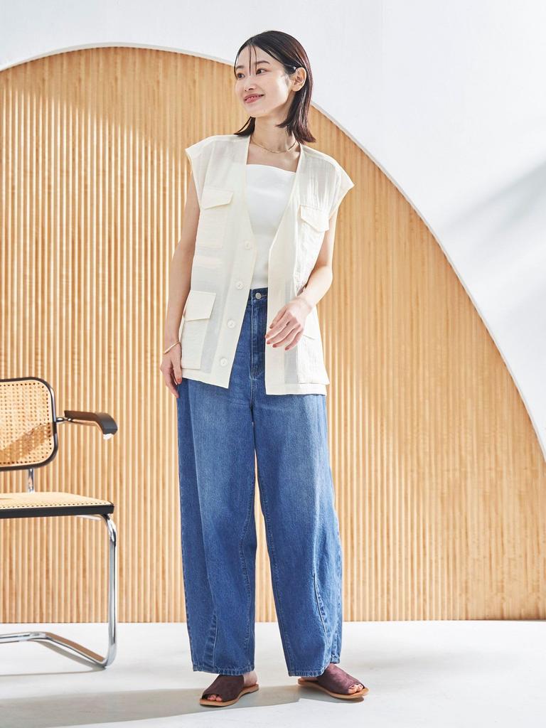 Cohen Sheer Military Vest 76606030215 0300 OFF WHITE(03) FREE