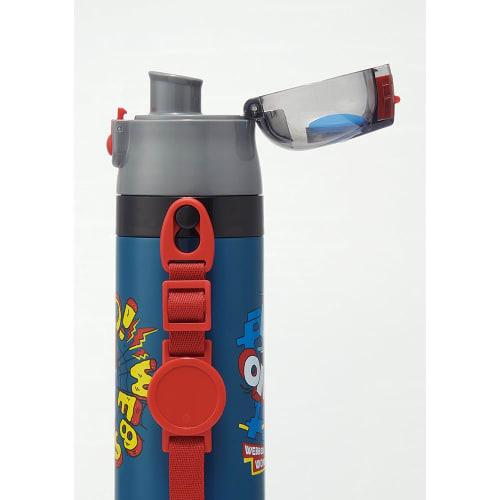 Skater Children's Stainless Steel Water Bottle Direct Drinking 470ml Spiderman Child-friendly Lightweight Type Cold Storage Waterbottle Sports Bottle