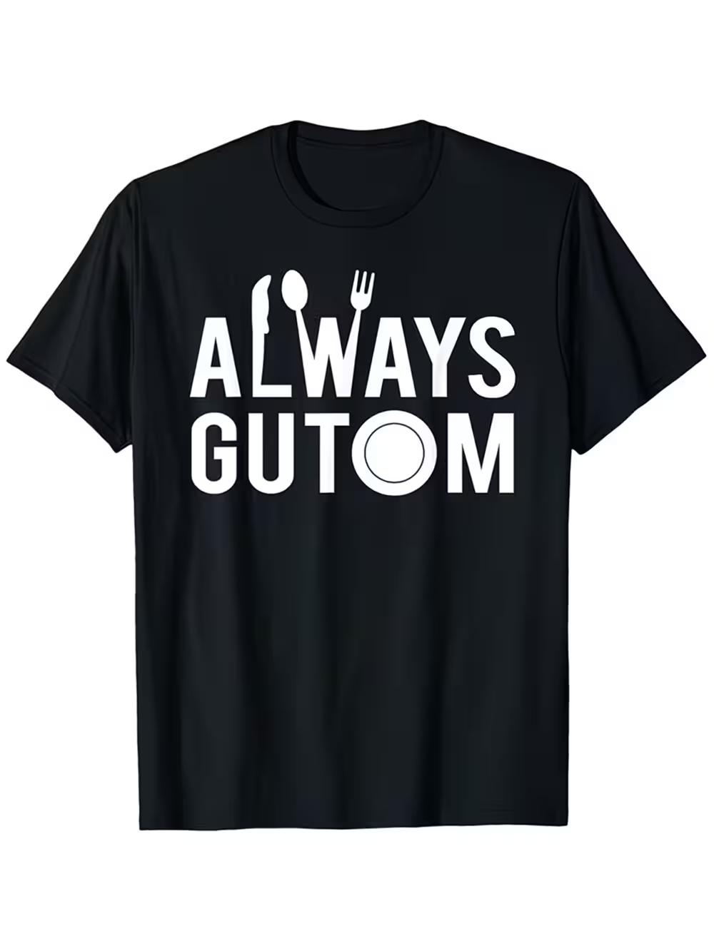 Filipino-Themed Philippine Food & Adam  Bite T-Shirt - Casual Round Neck Tee Suitable for Filipino Culture Events & Casual Attire XL