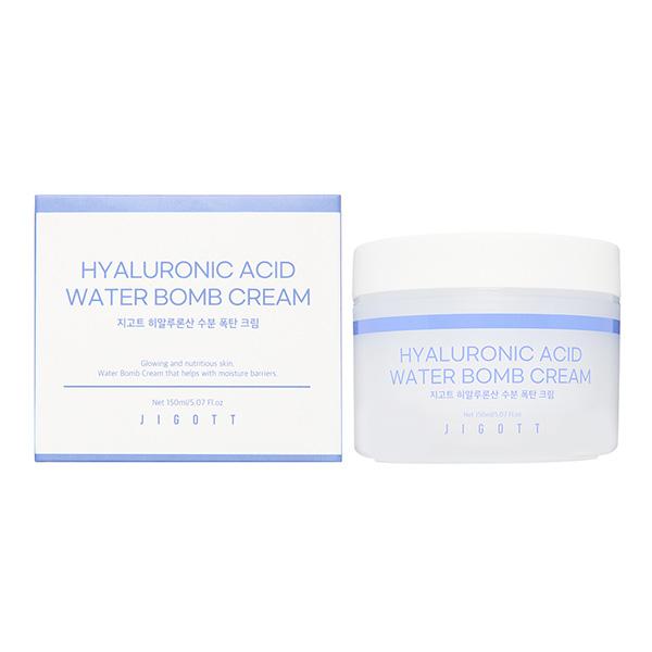 

Крем для лица с гиалуроновой кислотой Jigott Hyaluronic Acid water bomb Cream 150мл