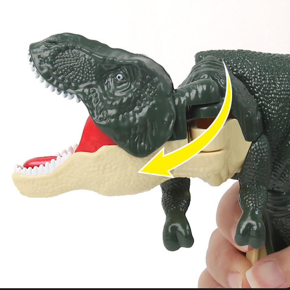 Brinquedos Dinossauro Balançando T-rex Sem Bateria Sem Som Criativo Mola Telescópica Dino Fidget Presentes de Natal Descompressão Infantil