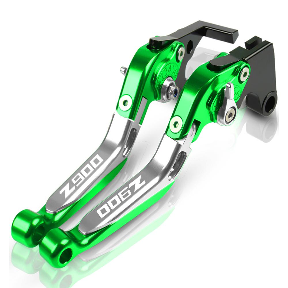 Motorcycle CNC Adjustable Extendable Foldable Brake Clutch Levers Handle Brakes Z900 For Kawasaki Z900 2017