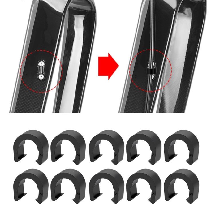 Bicycles Brake Wire Holder With Strong Grip Cycling Brake Line Fastener Personality Look and Secure Attachments