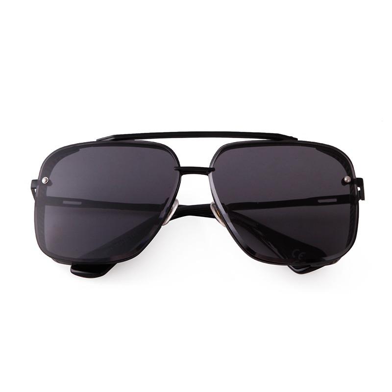 Retro Metal Punk Sunglasses Women Men Vintage Flat Top Pilot UV400 Brand Designer Sun Glasses S5314
