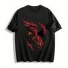 Mythical Griffin Print Cool Casual Unisex Top Pure Cotton T-shirt