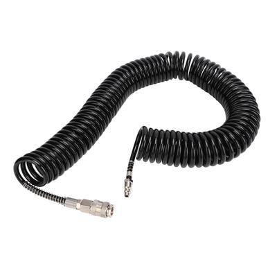 Recoil Air Hose 12m Tangling Resistant Recoil Air Compressor Hose with Bend Restrictor for Air