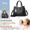 Handbag with Shoulder Crossbody with for Red [NICOLE & DORIS] Women's 2-way Dividers, Bag, Bag, Popular, Waterproof, Cute, Charm, Commuting, Dates,