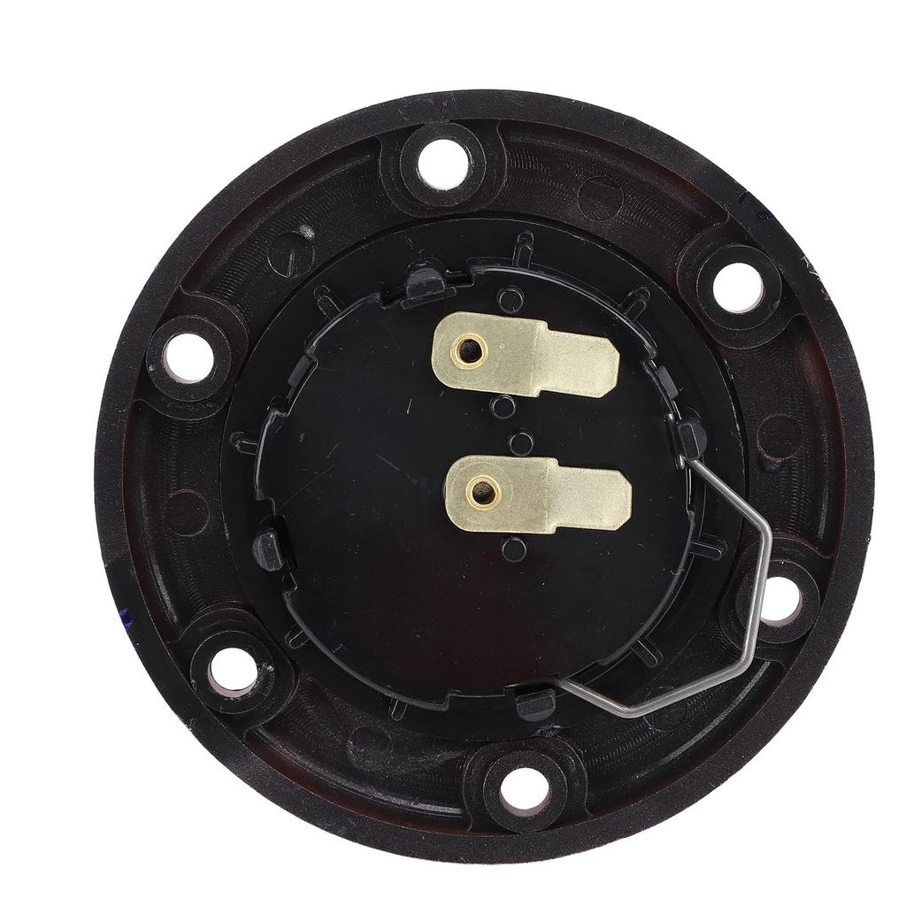 Steering Wheel Center Cap, 6 Volt Car Steering Wheel Horn Button Cover, Snap-in ABS