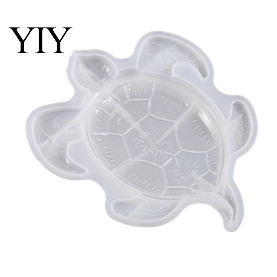 DIY Epoxy Resin Turtle Large Sea Mold, 3D Silicone Mold for Casting, Detailed Marine Geometric Animal Molds Wall Hanging Decoration, Coastal