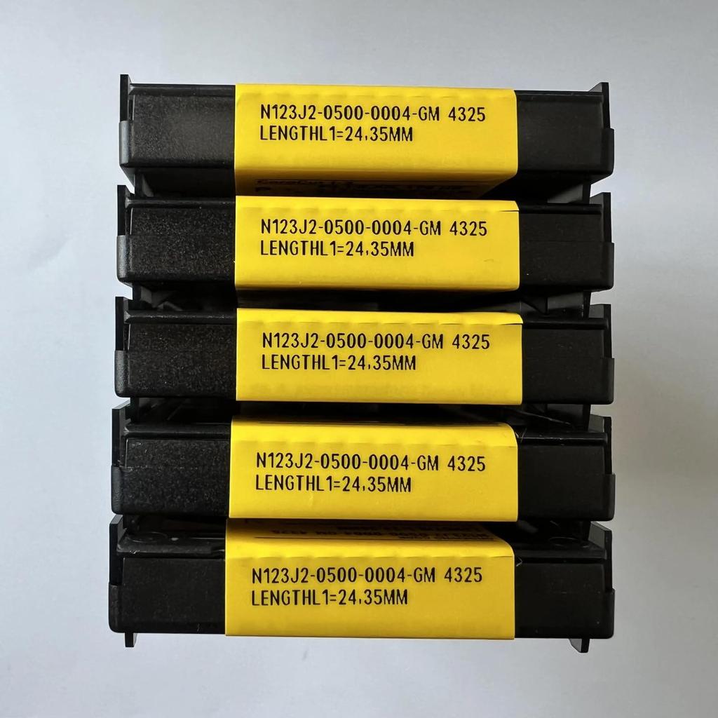 Original Sandvik / N123J2-0500-0004-GM 4325 /CNC CARBIDE tool blade 10 Pcs