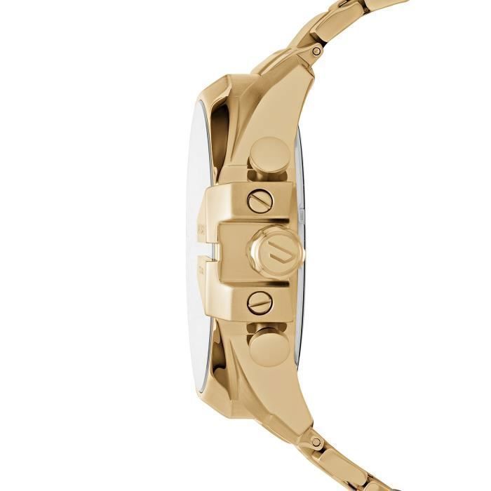 Montre - DIESEL - DZ4360 - Chronographe quartz - Boîtier 59 mm doré - Étanche 10 ATM
