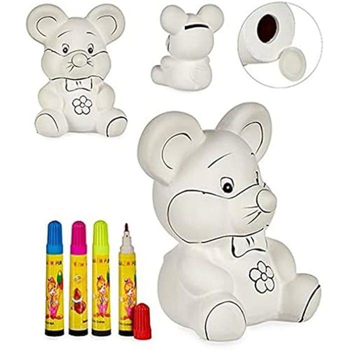 Tirelire - PINCELLO - Estándar - Multicolore - 27x13,5x43 cm - Pour enfants