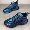 Men Fashion Sneakers Casual Lightweight Breathable Running Shoes Men Sneakers Lace-Up Platform Sneakers Footwear