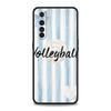 Soft TPU Case For Realme C67 C63 C55 C53 C25 C21 10 11 12 13 GT 2 3 5 Pro Plus 5G Shockproof Phone Cover Volleyball Painted Bags