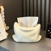 Luxury Retro Irregular Ceramic Tissue Box Home Living Room Coffee Table Decoration Napkin Box Creative Paper Box Decoration