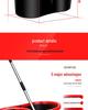 Traceable Water-Absorbing Rotary Mop Bucket with Lazy Hand-Free Flat Mop Set