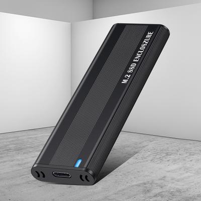 Externí box/pouzdro M.2 NVMe SSD Enclosure Adapter 10Gbps M.2 NVMe bez nářadí pro 2230/2242/2260/2280 M.2 SSD