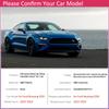 Car Chrome Door Handle Carbon Fiber Black for Ford Mustang S550 V6 GT 2015~ Cover Exterior Trim Catch Stickers Accessories