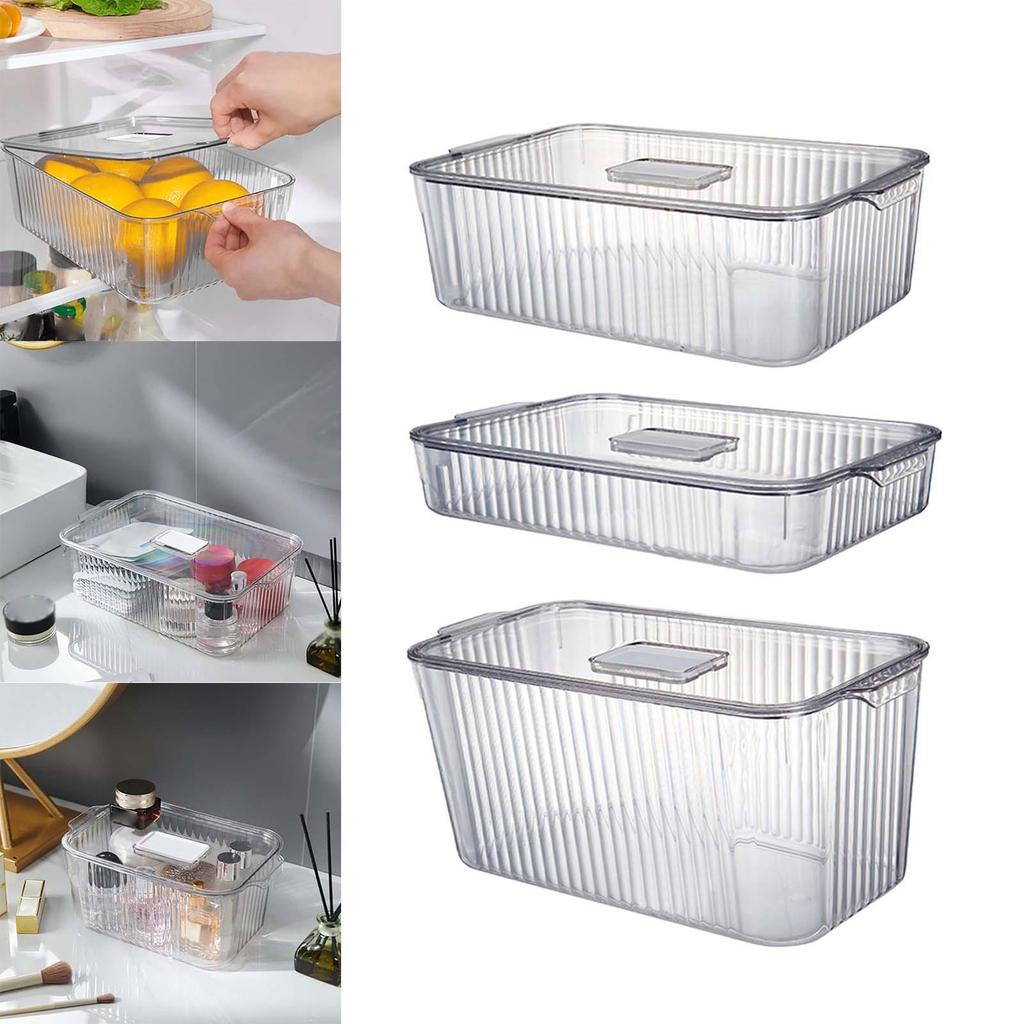 Chic Clear Storage Box for Organizing Beauty Essentials