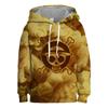 Sweat-shirt à capuche pour enfants, Cosplay Zoro, une pièce, mode, manches longues, imprimé Roronoa Zoro 3D, 4-14T