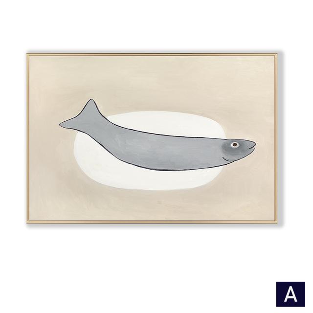 

Абстрактная посуда, украшение для дома, постеры, современная посуда, картина маслом, печать на холсте, настенная картина для кухни, комнаты 21cm×30cm NoFrame