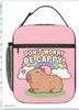 Basketball Cartoon Pattern Student Meal Bag Outdoor Camping Crisper Fruit Storage Bag Portable Meal Bag