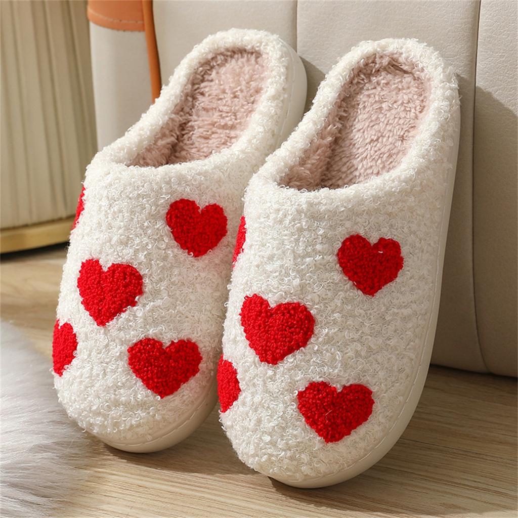 Slippers For Women Men Spooky Slides Soft Plush Fuzzy Slippers Slippers Indoor Outdoor Shoes