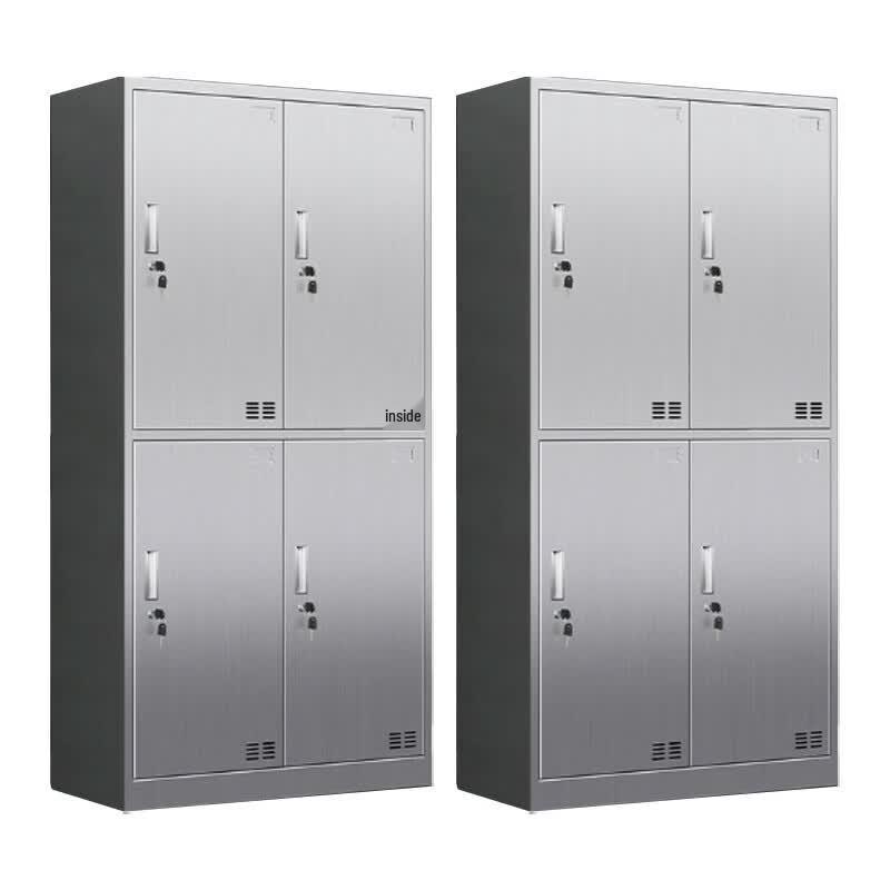 Stainless Steel Double Door Locker