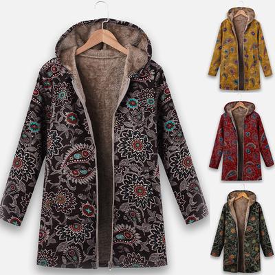 women's plus size hooded fleece jacket
