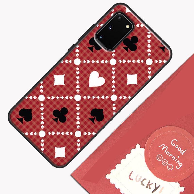 CASINO PLAYING CARDS Phone Case For Samsung Galaxy S23 S26 Ultra S20 S21 S22 S24 S25 Plus S10 S25 FE Cover Shell