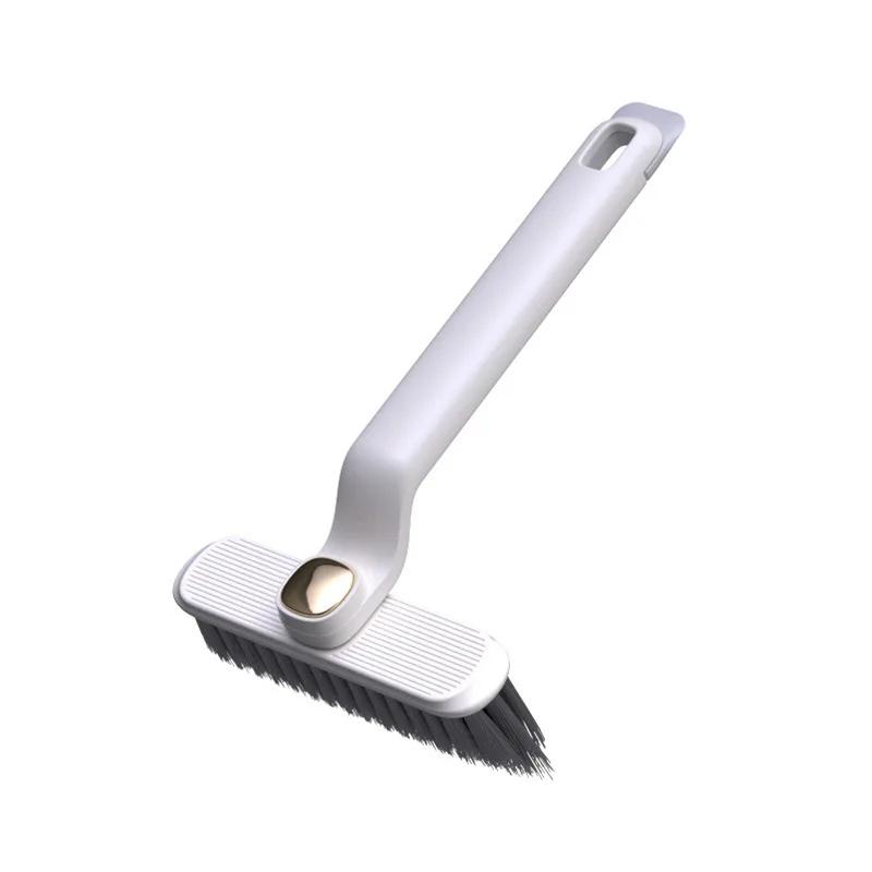 Multifunctional Rotating Crevice Cleaning Brush for Bathroom and Kitchen, 2-in-1 Cleaning Brush for Crevice and Surface Cleaning