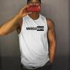 Muscleguys Men's Bodybuilding TankTop Summer New Tide Youth Fitness Sleeveless T-shirt Mesh Undershirt Personality Muscle Vest Gym Clothes
