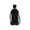 Under Armour Curry Splash Módní univerzální mikina s kapucí bez rukávů Pánská mikina Černá Bílá 1389483-001