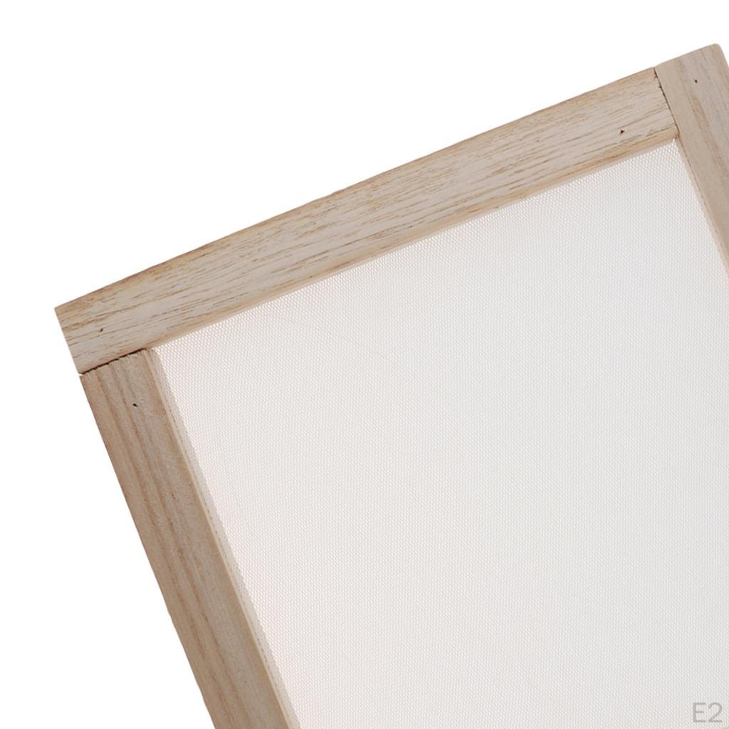 Making Scremaking Deckle Printing for DIY Tool Dried 15x18cm/ 20x20cm