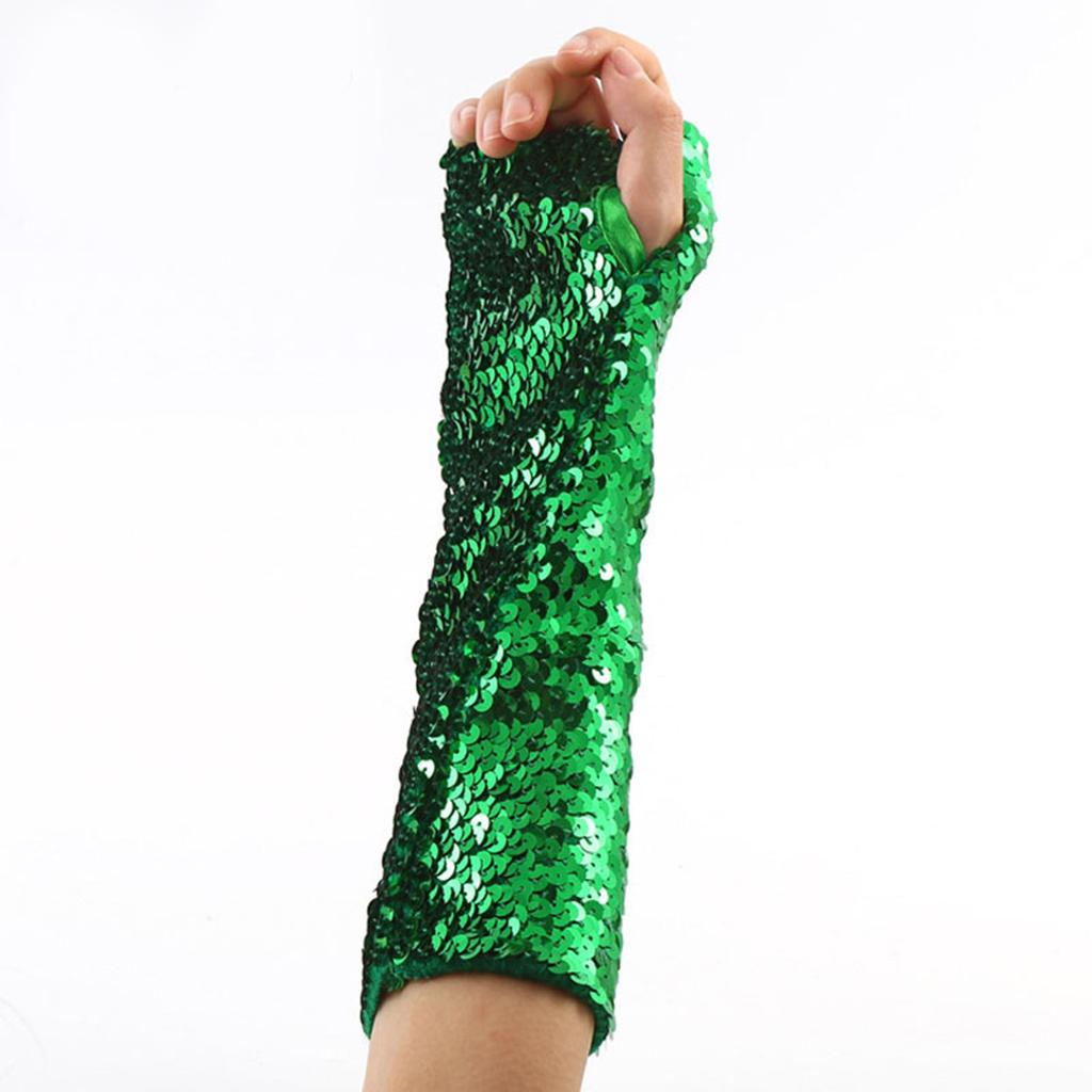 Sparkling Sequined Arm Sleeves For Carnivals Parties And Stage Performances Elastic Arm Sleeves for Various Arm Size