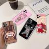 Popular Kawaii G-gloomyS Bears Transparent Phone Case For IPhone 17 Air 16 Pro Max 15 14 13 12 11Plus Shockproof Cover