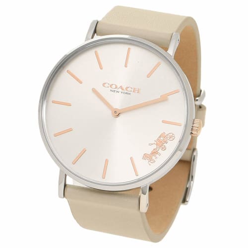 Coach Women's Perry 36mm Quartz Watch, Gray/Silver (2) 14503116