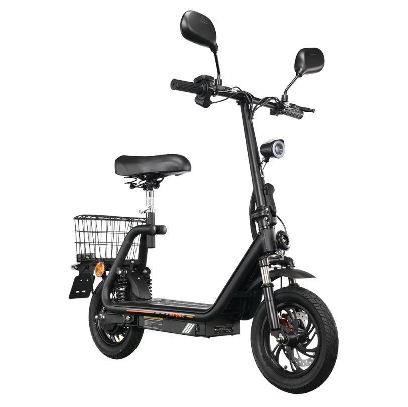 TWOFISH M5 PRO-EEC Scooter Elettrico per Adulti Motore 500W Batteria 48V13Ah Pneumatici da 12 Pollici Carico Massimo 120KG Scooter Elettrico Portatile per Pendolarismo Urbano per Adulti