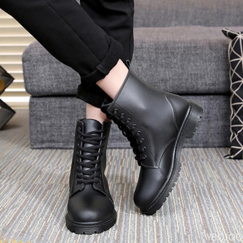 Short Tube Lace Up Women'S Shoes  Autumn New Casual Versatile Trend Design Sense Workwear Boots Women'S Shoes Platform Boots