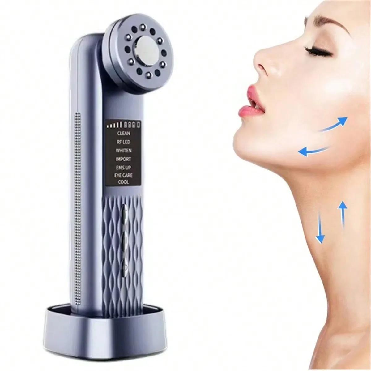 

Микротоковый электрический массажер для лица, вибрирующий косметический прибор для домашнего ухода, для лица, глаз, инструмент для ухода за кожей