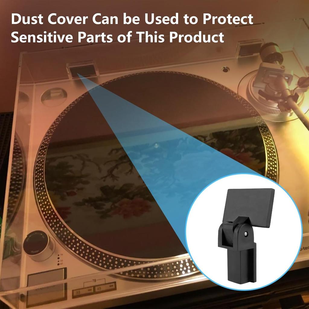 Dust Cover Hinge Compatible with Audio Technica Models AT-PL120, AT-LP120-USB, AT-LP60X, at-LP5. Also Fit for Sony Models PS-HX500, Dual CS 429,
