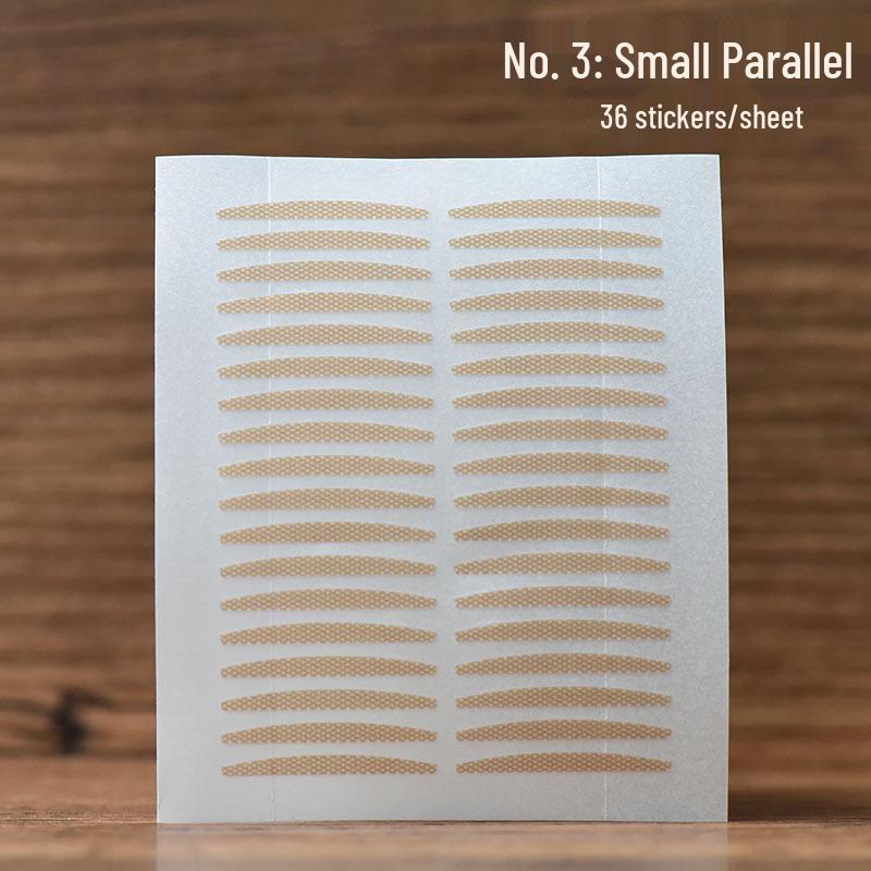9 Pairs Skin-Toned Mixed Eyelid Tapes for Invisible Double Eyelid Support and Swollen Eye Adjustment