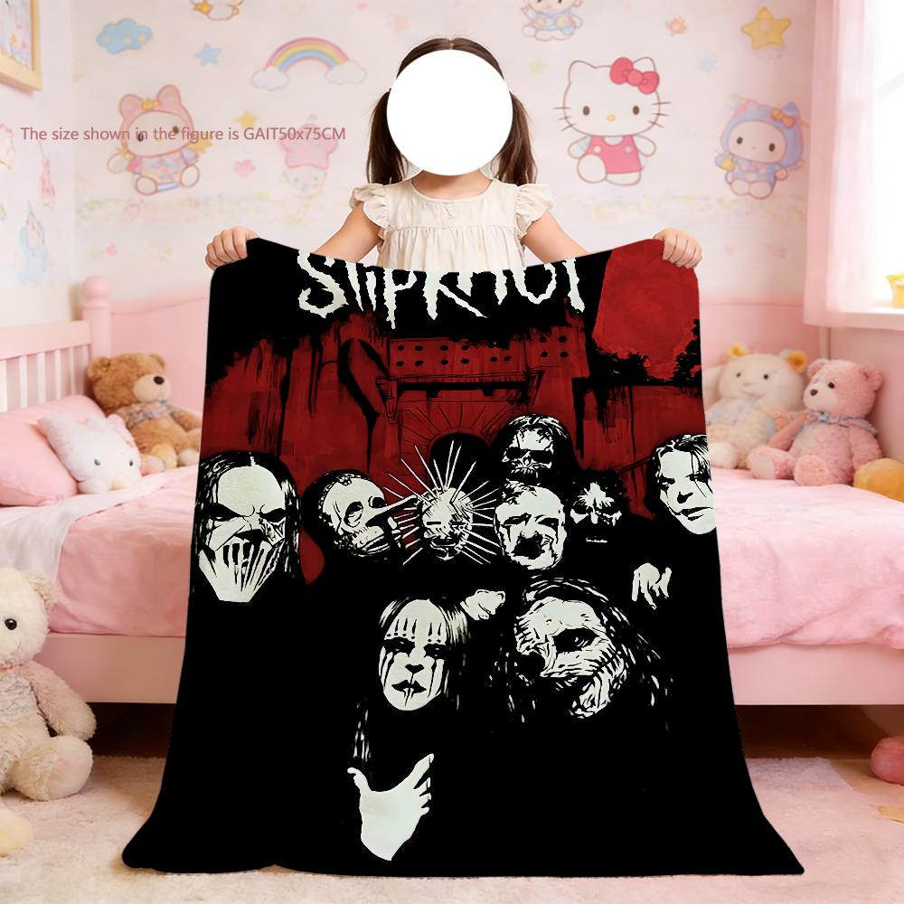 Blanket For Soft Throw S-Slipknot Blanket for Rock Picnic Bed Band Sofa Home Bedroom Cozy Warm Comfortable