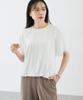 AC by Alpha Cubic Pleated Willow 351634 Women's Off-White Blouse,