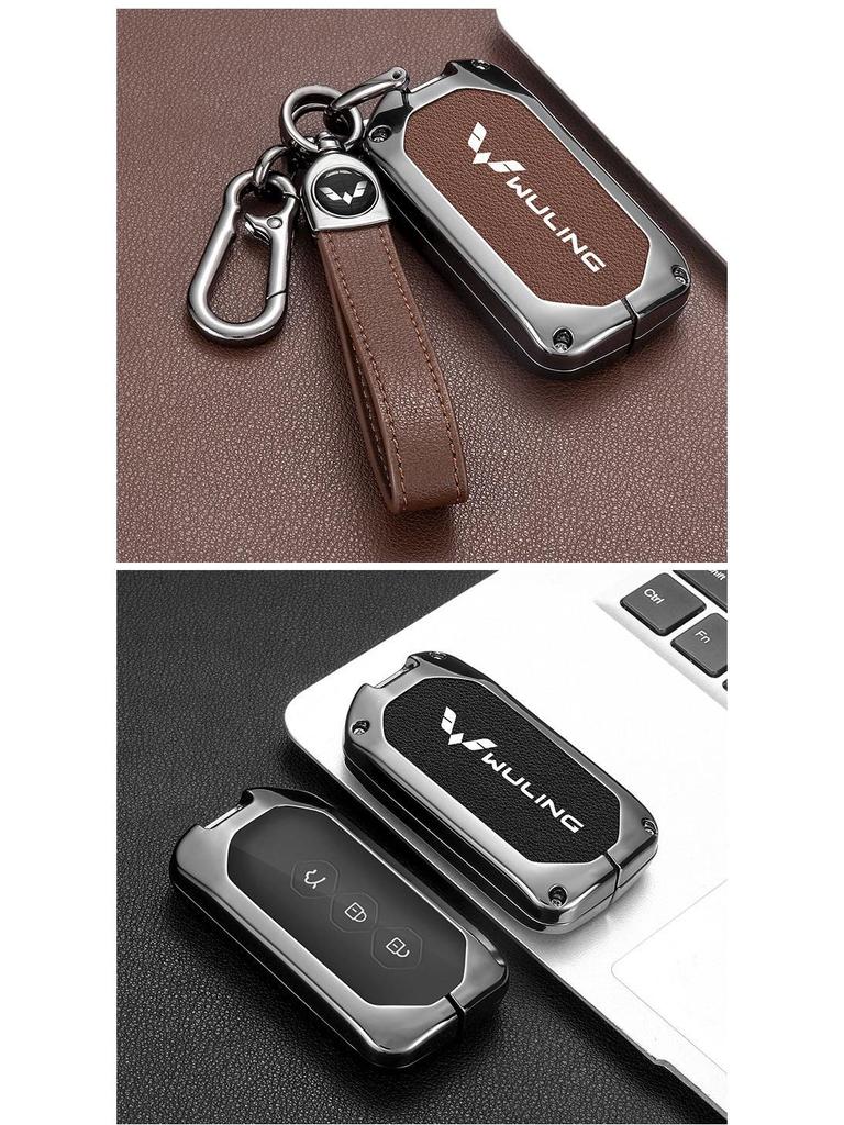 Wuling 2023 Capgemini Premium Key Case: Stylish Unisex Bag Buckle for Car
