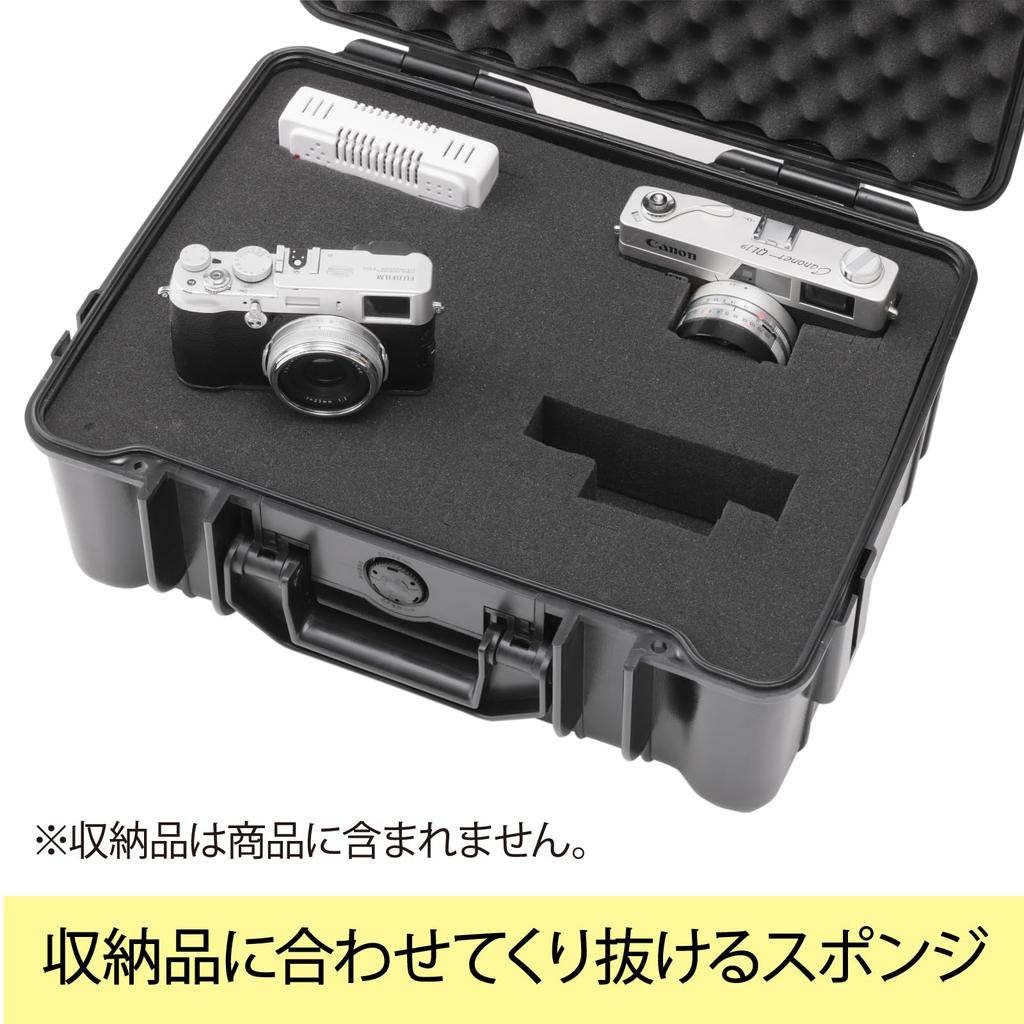 Toyo Living Pevný vodotěsný kufr Černý 13.8L T-16