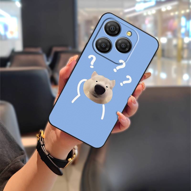 Graffiti Couple Phone Case For Blackview Shark9 5G Anti-dust Protective Cute Fashion Design Full wrap TPU Dirt-resistant