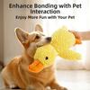 New Stomping Duck Dog Toy Bite Resistant Grinding Teeth Cleaning Pet Toy Large Boredom Dog Interactive Entertainment Puppy Pet