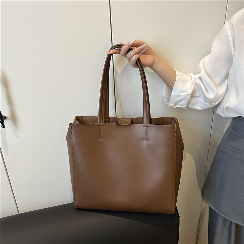 New women's premium shoulder bag diagonal span versatile bucket bag large capacity shopping bag tote bag