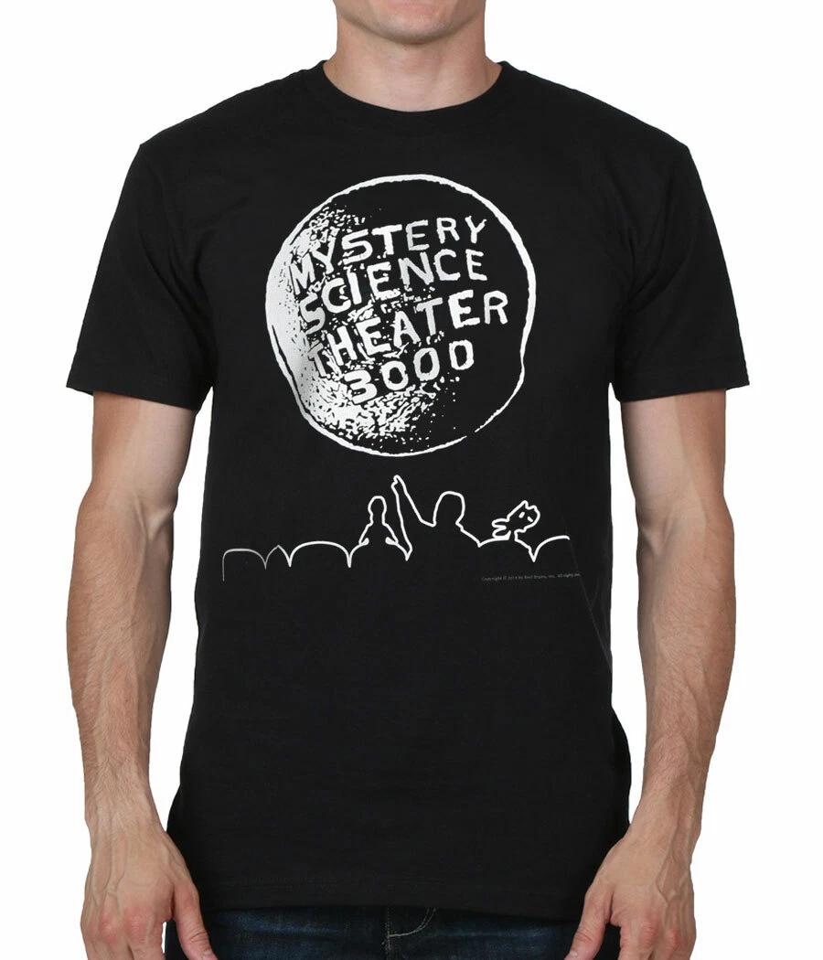 

Mystery Science Theater Front Row 100% Cotton T-shirt Mens Tees Top 3XL